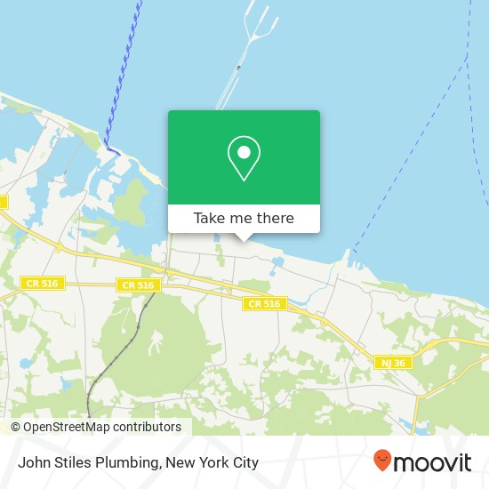 John Stiles Plumbing map