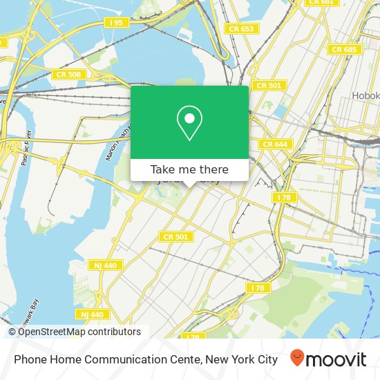 Phone Home Communication Cente map