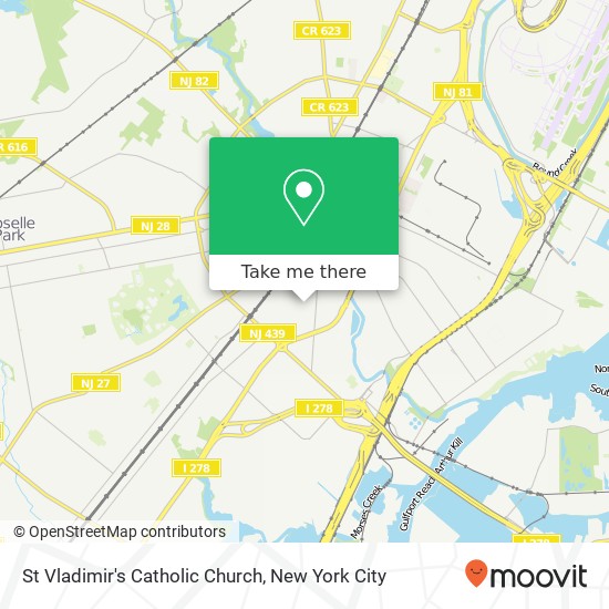 St Vladimir's Catholic Church map