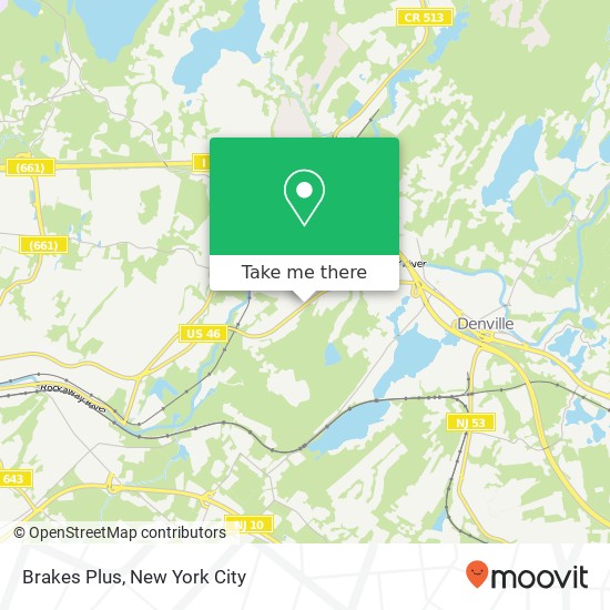 Brakes Plus map