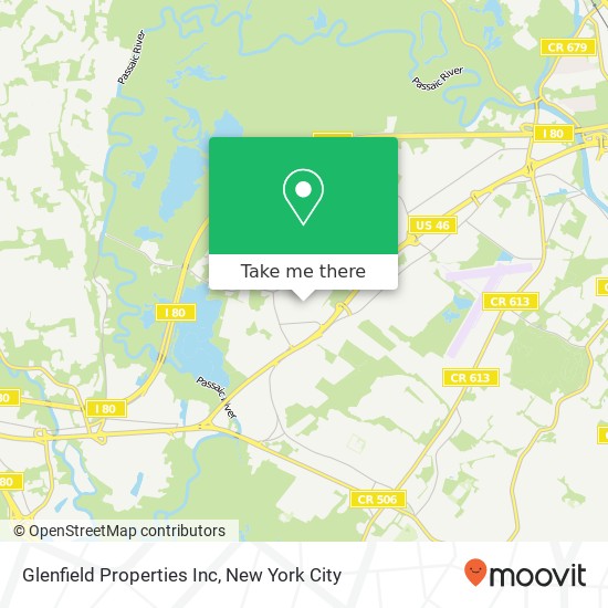 Glenfield Properties Inc map