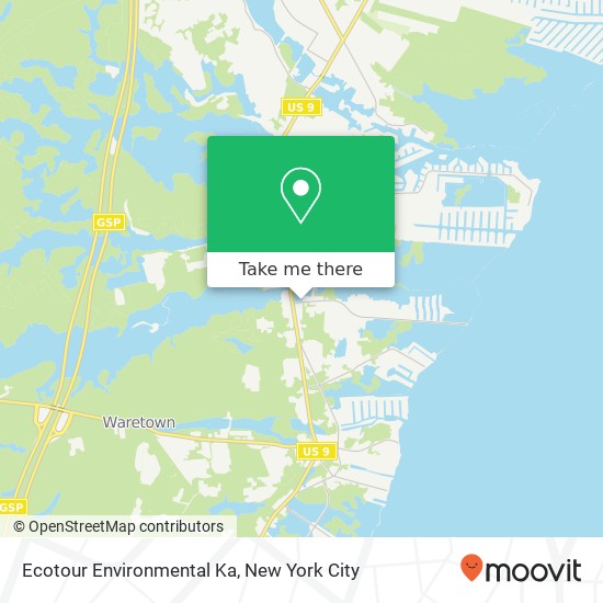 Ecotour Environmental Ka map