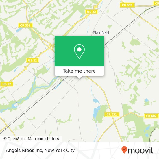 Angels Moes Inc map