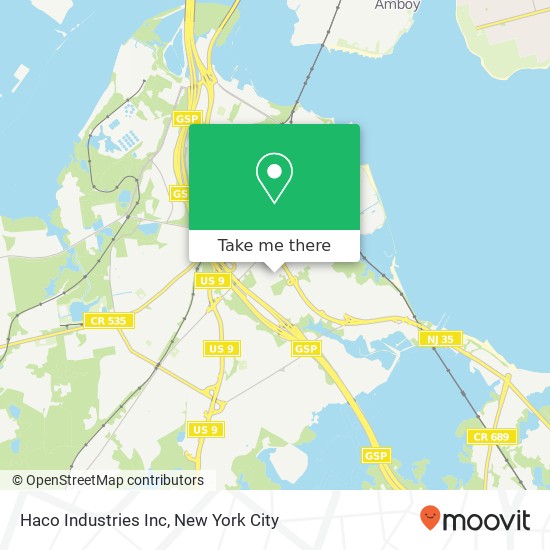 Mapa de Haco Industries Inc