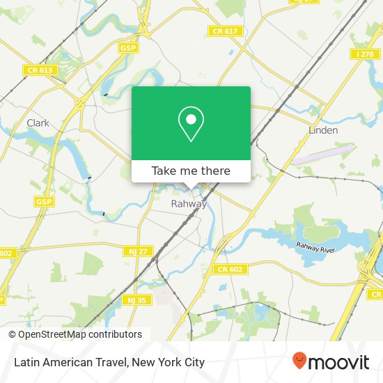 Latin American Travel map