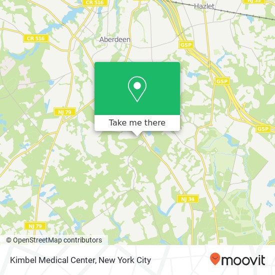 Kimbel Medical Center map