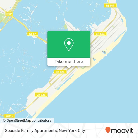 Seaside Family Apartments map
