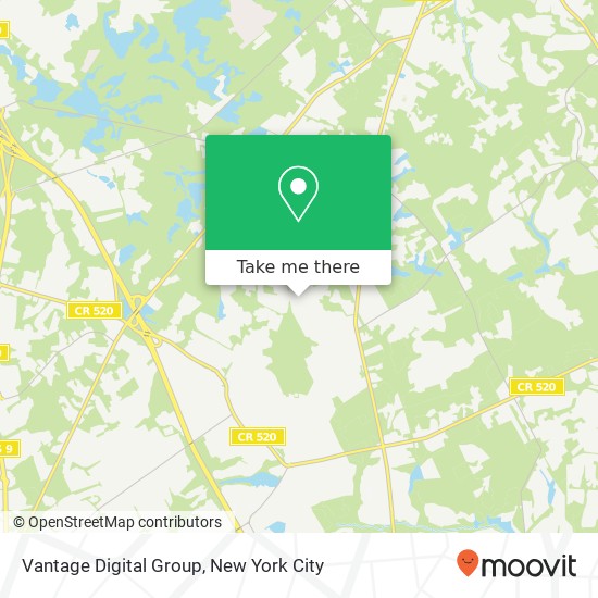 Vantage Digital Group map