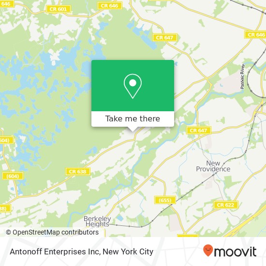 Antonoff Enterprises Inc map