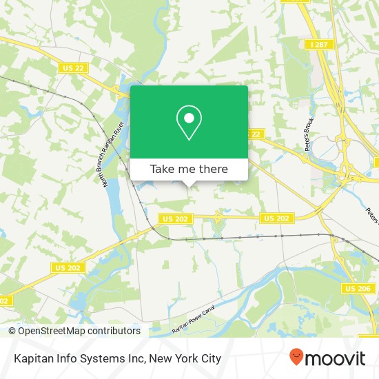 Mapa de Kapitan Info Systems Inc