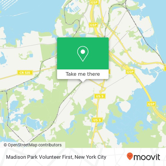 Mapa de Madison Park Volunteer First