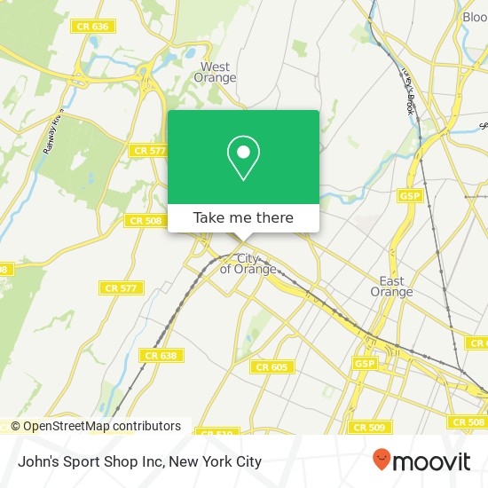 John's Sport Shop Inc map