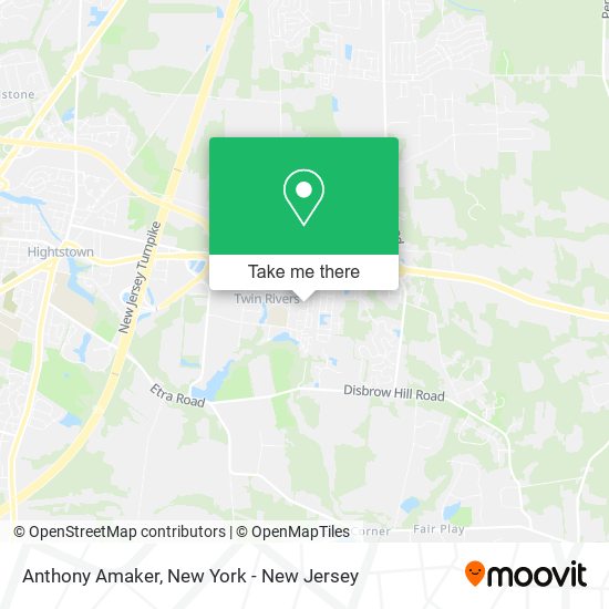 Mapa de Anthony Amaker