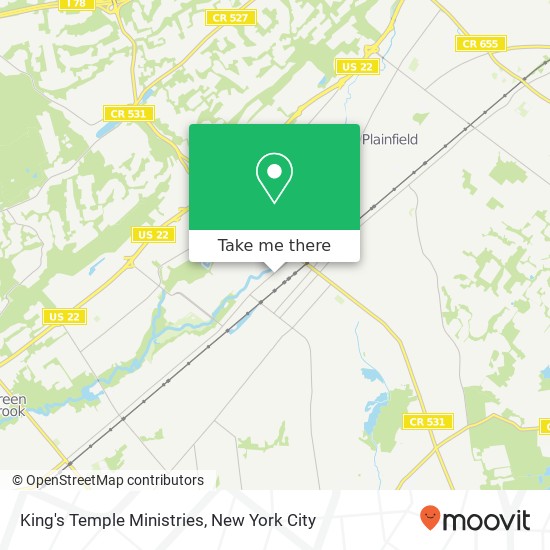Mapa de King's Temple Ministries