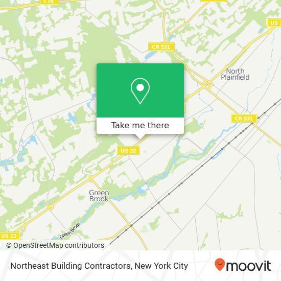 Mapa de Northeast Building Contractors