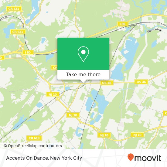 Accents On Dance map