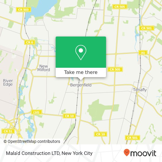 Mala'd Construction LTD map