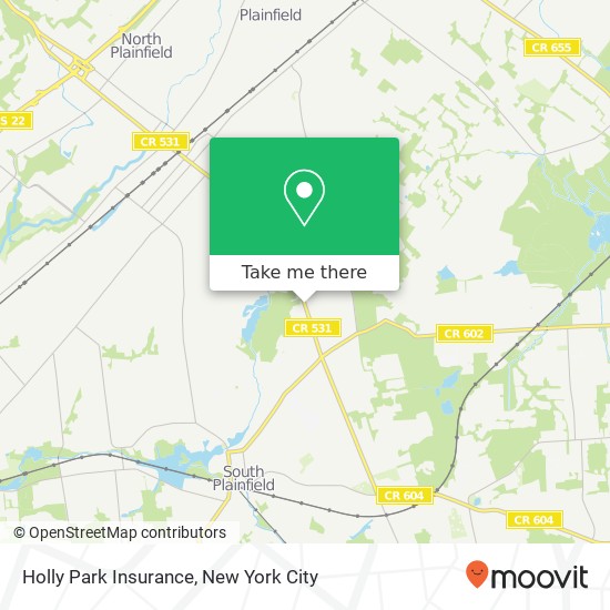 Mapa de Holly Park Insurance