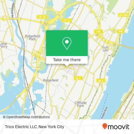 Mapa de Trico Electric LLC