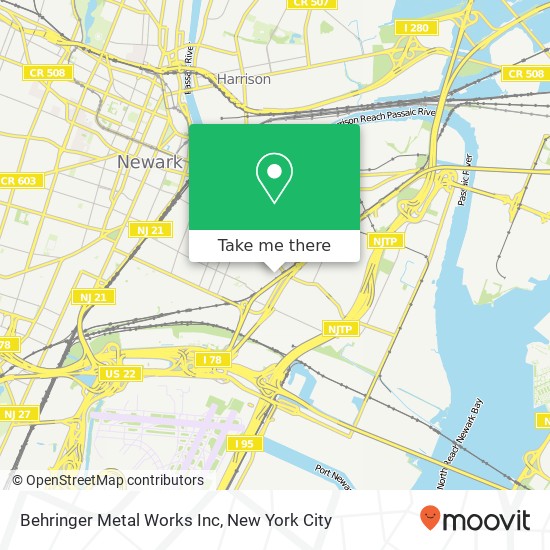 Behringer Metal Works Inc map