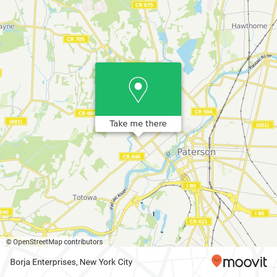 Mapa de Borja Enterprises