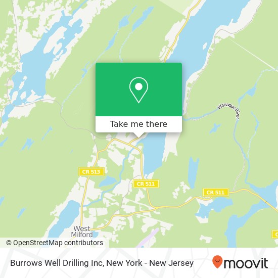 Burrows Well Drilling Inc map