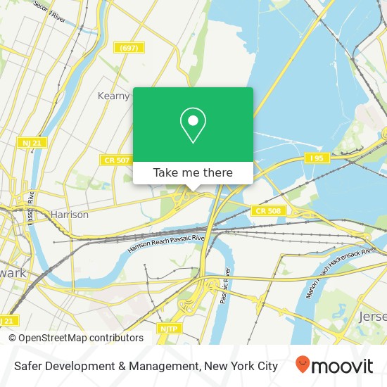 Safer Development & Management map