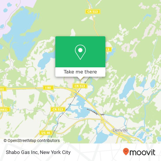 Shabo Gas Inc map