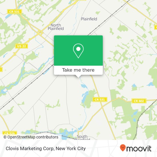 Mapa de Clovis Marketing Corp