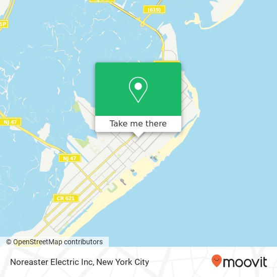 Mapa de Noreaster Electric Inc