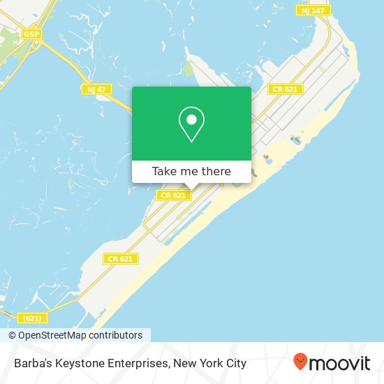 Barba's Keystone Enterprises map