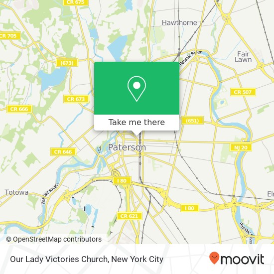 Mapa de Our Lady Victories Church