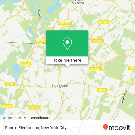 Sbarro Electric Inc map