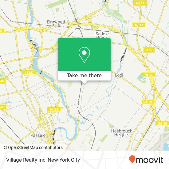 Village Realty Inc map