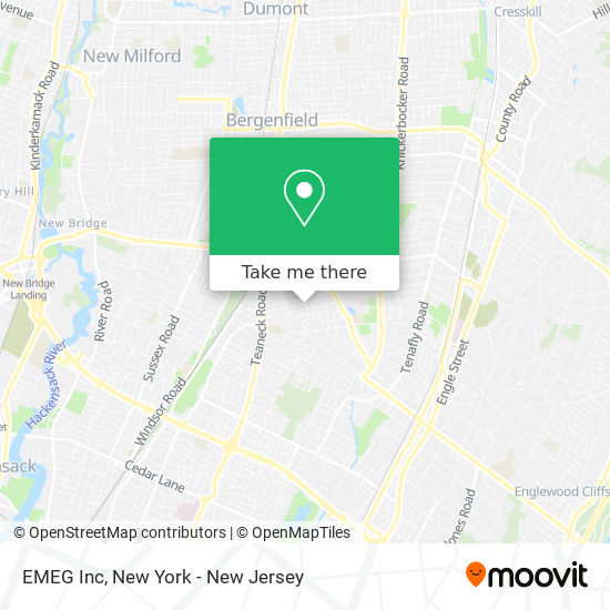 EMEG Inc map