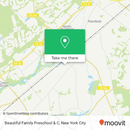 Beautiful Family Preschool & C map