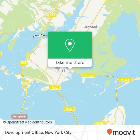 Mapa de Development Office
