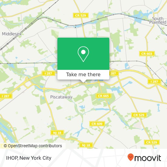 Mapa de IHOP