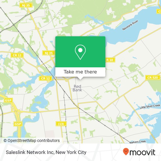Saleslink Network Inc map