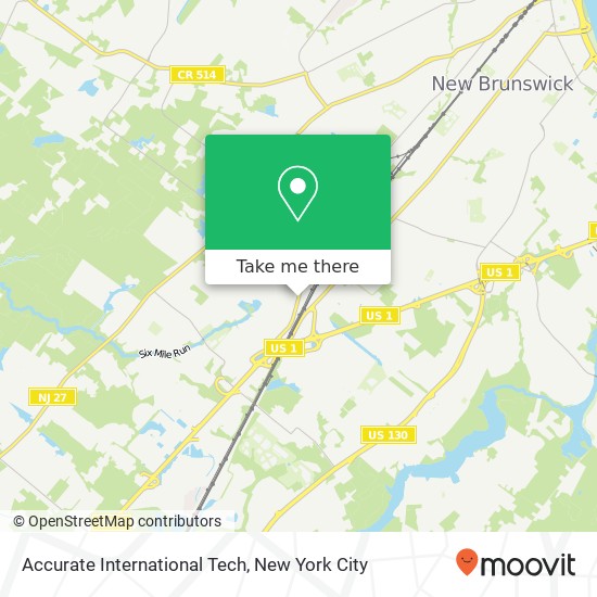 Mapa de Accurate International Tech