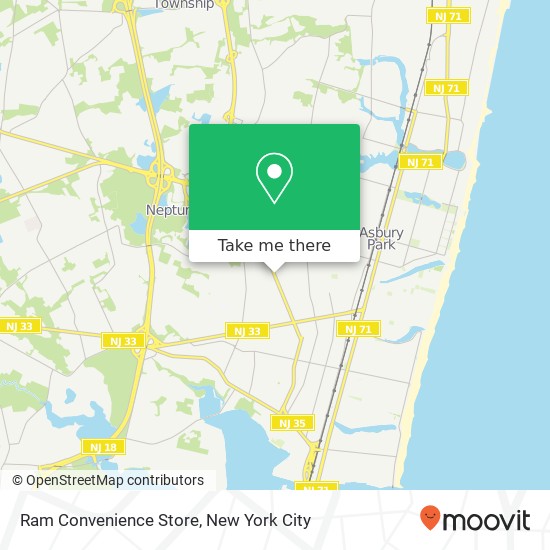 Mapa de Ram Convenience Store