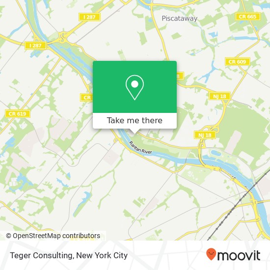 Teger Consulting map