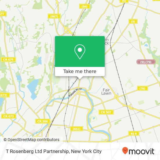 T Rosenberg Ltd Partnership map