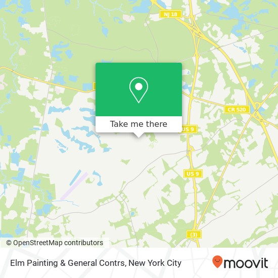 Mapa de Elm Painting & General Contrs