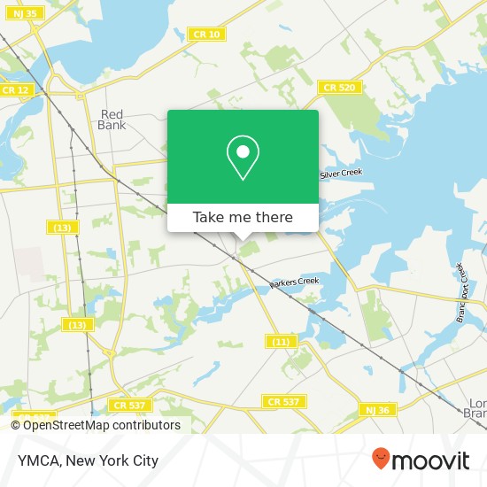 YMCA map