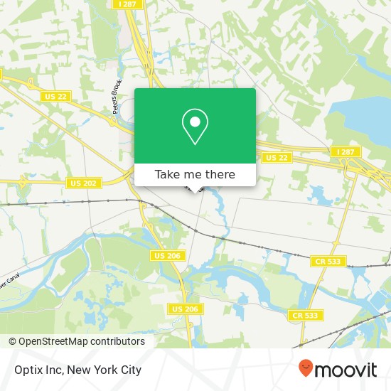 Optix Inc map