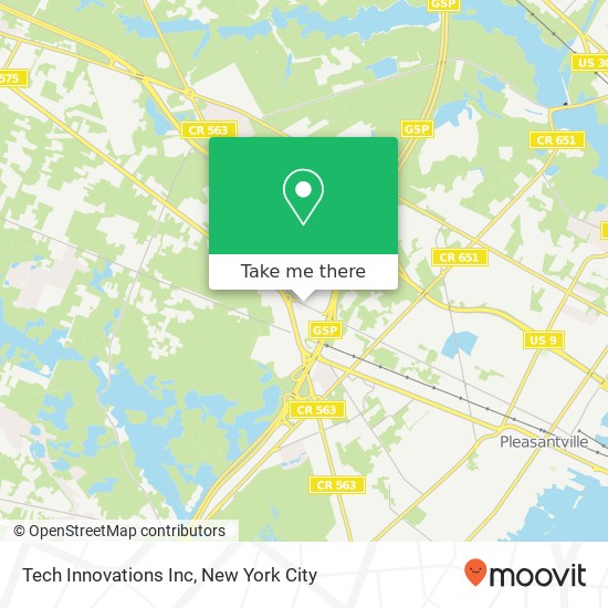 Mapa de Tech Innovations Inc