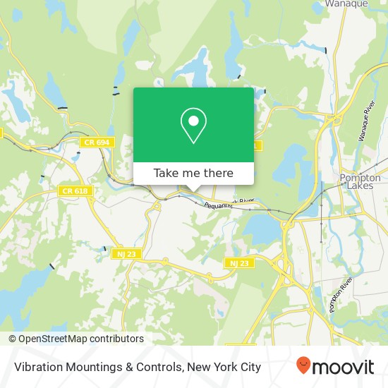Vibration Mountings & Controls map
