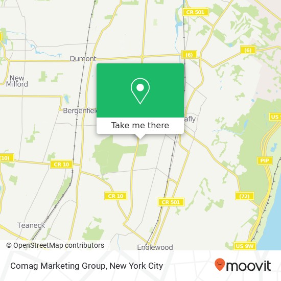 Comag Marketing Group map