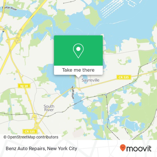 Benz Auto Repairs map